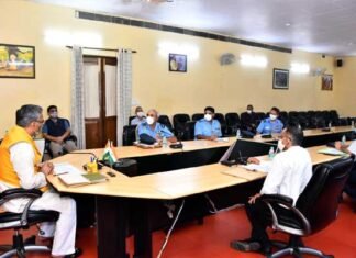 एयर मार्शल राजेश कुमार ने मुख्यमंत्री त्रिवेन्द्र सिंह रावत से की मुलाकात Air Force activities in Uttarakhand