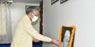 उत्तर प्रदेश के पहले मुख्यमंत्री व भारत रत्न पण्डित गोविंद बल्लभ पन्त की जयंती पर सीएम त्रिवेन्द्र ने दी श्रधांजलि CM Trivendra paid tributes on the birth anniversary of Pandit Govind Ballabh Pant