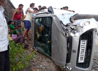 कल्जीखाल : ब्लॉक स्तरीय बैठक में भाग लेकर लौट रहे ग्राम प्रधानों की कार दुर्घटनाग्रस्त, बाल-बाल बचे 3 ग्राम प्रधान कल्जीखाल : ब्लॉक स्तरीय बैठक में भाग लेकर लौट रहे ग्राम प्रधानों की कार दुर्घटनाग्रस्त, बाल-बाल बचे 3 ग्राम प्रधान