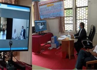 ई-लोक अदालत में जनपद के 47 वादों का हुआ निस्तारण e-Lok Adalat litigation settlement
