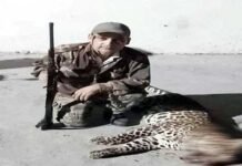 उत्तराखंड : शिकारी जॉय हुकिल की गोली का शिकार हुआ एक और आदमखोर तेंदुआ eopard killed by hunter Joy Hukil