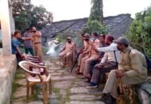 कांसखेत क्षेत्र में गुलदार की धमक से ग्रामीणों में दहशत, पिंजरा लगाने की मांग Guldar terror in kaljikhal-Kanskhet region