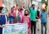 किसान अध्यादेश के विरोध में पौड़ी में कांग्रेस ने मशाल जुलूस निकालकर किसानों को दिया समर्थन pauri-congress