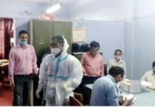 कल्जीखाल : विकास भवन स्थित स्वजल कार्यालय में एक कर्मचारी मिला करोना संक्रमित Swajal department suffering due to Karona