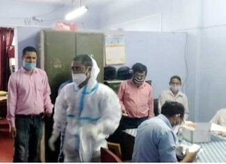 कल्जीखाल : विकास भवन स्थित स्वजल कार्यालय में एक कर्मचारी मिला करोना संक्रमित Swajal department suffering due to Karona