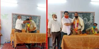 शिक्षक दिवस पर GIC स्वीत में सेवानिवृत्त हुए शिक्षकों को किया गया सम्मानित happy teachers-day