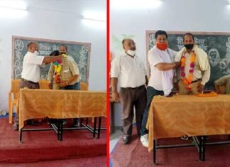 शिक्षक दिवस पर GIC स्वीत में सेवानिवृत्त हुए शिक्षकों को किया गया सम्मानित happy teachers-day