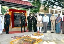 आईएमए देहरादून में बहुप्रतीक्षित दो अण्डर पास का रक्षा मंत्री राजनाथ सिंह ने किया शिलान्यास। under-passes-at-IMA-Dehradun