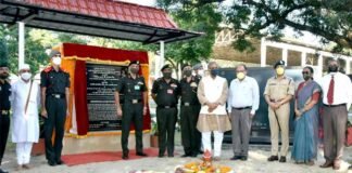 आईएमए देहरादून में बहुप्रतीक्षित दो अण्डर पास का रक्षा मंत्री राजनाथ सिंह ने किया शिलान्यास। under-passes-at-IMA-Dehradun
