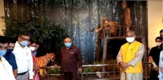 मुख्यमंत्री त्रिवेंद्र सिंह रावत ने 01 करोड़ की लागत से निर्मित कार्बेट परिचय केंद्र, नेचर शॉप, कैंटीन का किया लोकार्पण Corbett-Introduction-Center