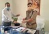 नशा उन्मूलन प्रभारी शिक्षक चमोला ने श्रीनगर कोतवाल मनोज रतूड़ी से की मुलाकात Drug eradication in-charge