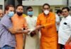 जन संवाद कार्यक्रम के तहत दादरी विधायक तेजपाल नागर ने सुनी गैलेक्सी वेगा सोसाइटी निवासियों की समस्यायें Galaxy Vega Society