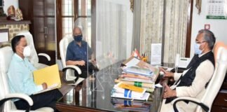 जौलीग्रान्ट व पंतनगर एयरपोर्ट का अन्तराष्ट्रीय मानकों के अनुसार किया जायेगा विस्तार, मुख्यमंत्री से केन्द्रीय नागरिक उड्डयन सचिव ने की भेंट Jollygrant and Pantnagar Airport