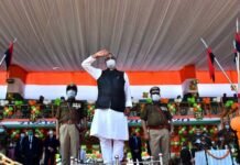 मुख्यमंत्री में पुलिस लाईन देहरादून में राष्ट्रीय एकता दिवस के अवसर पर आयोजित रैतिक परेड में किया प्रतिभाग CM participated in Police Line Dehradun in Ritual Parade organized on the occasion of National Unity Day