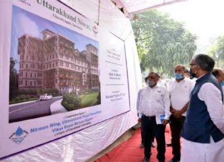 नई दिल्ली में निर्माणाधीन भवन ‘उत्तराखण्ड निवास’ का सीएम त्रिवेन्द्र ने किया निरीक्षण, देखें क्या हैं खूबियाँ Uttarakhand-Niwas