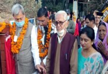 सांसद एवं विधायक ने पौड़ी कांसखेत मोटर मार्ग से डांगू-हंसुड़ी के लिए 3 किलोमीटर सड़क का किया शिलान्यास dangu-hansudi-road