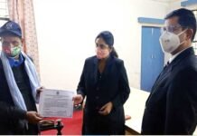 ग्रामीण पत्रकार व सामाजिक कार्यकर्ता जगमोहन डांगी को उत्तराखण्ड राज्य विधिक सेवा प्राधिकरण द्वारा कोरोना वॉरियर सम्मान corona worriers