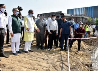 मुख्यमंत्री ने देहरादून स्मार्ट सिटी के तहत चल रहे कार्यों का किया स्थलीय निरीक्षण smart-city-dehradun