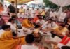 ग्रेटर नोएडा : मोक्षधाम में लगेगी भोले शंकर की 51 फिट ऊंची प्रतिमा, निर्माण कार्य के लिए किया गया भूमि पूजन statue of Bhole Shankar Moksha Dham
