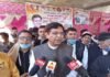 पौड़ी में कांग्रेस प्रदेश अध्यक्ष प्रीतम सिंह के नेतृत्व में कांग्रेस कार्यकर्ताओं ने किया धरना प्रदर्शन Congress state president Pritam Singh