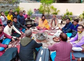 कोविड-19 महामारी से मुक्ति और संक्रमितों के स्वास्थ्य लाभ की कामना हेतु हवन Havan for freedom from the covid-19
