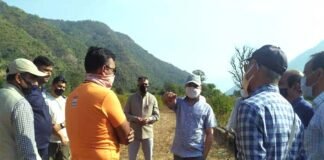 बिलखेत में होने वाले मेगा एडवेंचर स्पोर्ट्स फेस्टिवल का जिलाधिकारी ने किया स्थलीय निरीक्षण DM inspects Mega Adventure Sports Festival to be held in Bilkhet