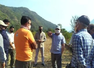 बिलखेत में होने वाले मेगा एडवेंचर स्पोर्ट्स फेस्टिवल का जिलाधिकारी ने किया स्थलीय निरीक्षण DM inspects Mega Adventure Sports Festival to be held in Bilkhet