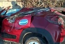 मसूरी से जन्मदिन मनाकर लौट रहे दोस्तों की कार दुर्घटनाग्रस्त, तीन की मौत, तीन घायल car-accident-in-Mussoorie