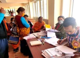 समाज कल्याण विभाग द्वारा कल्जीखाल ब्लॉक ने लगाया गया जन कल्याण शिविर social welfare department organized public welfare camp in Kaljikhal block