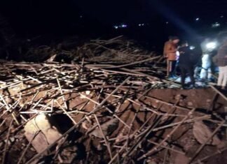 ऋषिकेश-बदरीनाथ हाईवे पर भरभराकर गिरा निर्माणाधीन पुल, एक मजदूर की मौत,13 घायल under construction Bridge collapsed