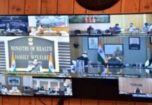 सीएम त्रिवेंद्र ने केन्द्रीय स्वास्थ्य मंत्री से वीडियो कॉन्फ्रेंसिंग के बाद कहा दीपावली पर कोरोना संक्रमण बढ़ने के खतरे को देखते हुए सरकार सतर्क video conferencing with Union Health Minister