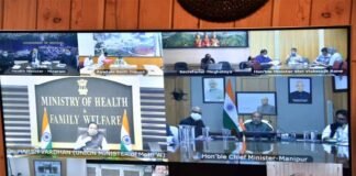 सीएम त्रिवेंद्र ने केन्द्रीय स्वास्थ्य मंत्री से वीडियो कॉन्फ्रेंसिंग के बाद कहा दीपावली पर कोरोना संक्रमण बढ़ने के खतरे को देखते हुए सरकार सतर्क video conferencing with Union Health Minister
