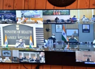 सीएम त्रिवेंद्र ने केन्द्रीय स्वास्थ्य मंत्री से वीडियो कॉन्फ्रेंसिंग के बाद कहा दीपावली पर कोरोना संक्रमण बढ़ने के खतरे को देखते हुए सरकार सतर्क video conferencing with Union Health Minister