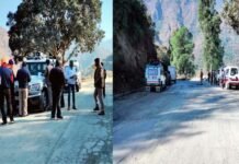 सतपुली : चेकिंग के दौरान कोविड व यातायात नियमों का पालन न करने पर डेढ दर्जन वाहनों तथा 11 लोगों के काटे गए चालान Challans of 11 people who did not wear masks