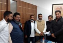 उत्तराखंड प्रदेश कांग्रेस किसान महामंत्री केदार रावत किसानों की डाक लेकर पहुँचे दिल्ली कांग्रेस मुख्यालय Congress Farmers General Secretary Kedar Rawat