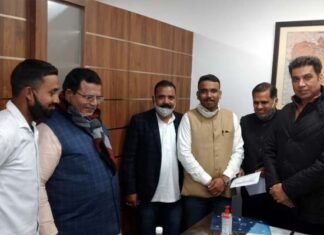 उत्तराखंड प्रदेश कांग्रेस किसान महामंत्री केदार रावत किसानों की डाक लेकर पहुँचे दिल्ली कांग्रेस मुख्यालय Congress Farmers General Secretary Kedar Rawat