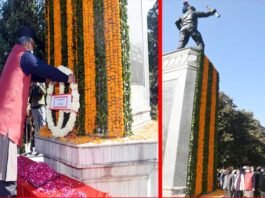 विजय दिवस : मुख्यमंत्री ने देहरादून के शहीद स्मारक पर पुष्पचक्र अर्पित कर वीर शहीद जवानों को दी श्रद्धांजलि Vijay-Diwas