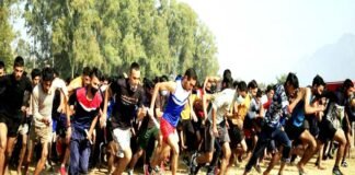 कोटद्वार में गढ़वाल राइफल की सेना भर्ती रैली शुरू, पहले दिन उत्तरकाशी के 522 युवाओं ने की पहली बाधा पार army recruitment rally Kotdwar