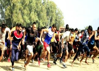 कोटद्वार में गढ़वाल राइफल की सेना भर्ती रैली शुरू, पहले दिन उत्तरकाशी के 522 युवाओं ने की पहली बाधा पार army recruitment rally Kotdwar
