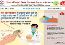 उत्तराखंड में आज मिले कोरोना के 618 नए मामले, 10 मरीजों की मौत, 77 हजार के करीब पहुँचा कुल संक्रमितों का आंकड़ा corona case in uttarakhand