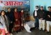 लोकसाहित्य के मूर्धन्य साहित्यकार डॉ. गोविन्द चातक को उनकी जयन्ती पर “आखर” समिति द्वारा श्रद्धांजलि अर्पित कर किया याद akhar samiti dr govind chatak