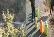 पीने के पानी को तरसते लैंसडाउन विधानसभा के ग्रामीण drinking-water-shortage