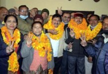 जूनियर हाईस्कूल शिक्षक संघ देहरादून इकाई के चुनाव संपन्न, लगातार दूसरी बार अध्यक्ष बने रघुवीर पुंडीर, जिला मंत्री सूरज मन्द्रवाल shishak sangh dehradun