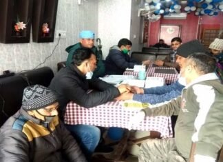 सतपुली में इलेक्ट्रो एक्यूपंक्चर थेरेपी का निशुल्क स्वास्थ्य शिविर का आयोजन Electro acupuncture therapy free health camp organized in Satpuli