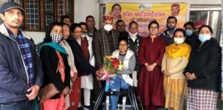 अंडर-22 पैरालंपिक व्हीलचेयर बास्केटबॉल खिलाड़ी साक्षी चौहान अब खेल सकेगी अर्न्तराष्ट्रीय पैरालंपिक, हंस फाउंडेशन ने दी स्पोर्ट्स व्हीलचेयर Paralympic player Sakshi Chauhan