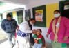 सतपुली में पल्स पोलियो अभियान के तहत बच्चों को पिलाई पोलियो ड्रॉप Pulse Polio campaign in Satpuli