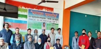 स्व. सुंदरलाल बाबुलकर की पुण्यतिथि पर सम्मान समारोह आयोजित, समाज सेवी अनिल स्वामी व मदल नौटियाल सम्मानित Sundarlal Babulkar Shastri