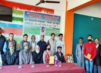 स्व. सुंदरलाल बाबुलकर की पुण्यतिथि पर सम्मान समारोह आयोजित, समाज सेवी अनिल स्वामी व मदल नौटियाल सम्मानित Sundarlal Babulkar Shastri