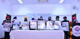 मुख्यमंत्री ने उत्तराखण्ड सिख काॅर्डिनेशन कमेटी उत्तराखण्ड के 2021 के कलेण्डर का किया विमोचन Uttarakhand-Sikh-Coordination