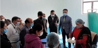 वैक्सीनेशन का ड्राईरन रहा सफल, स्वास्थ्यकर्मियों ने टीकाकरण का मोर्चा संभाला, अधिकारियों ने लिया जायजा Vaccination dry run was successful in noida